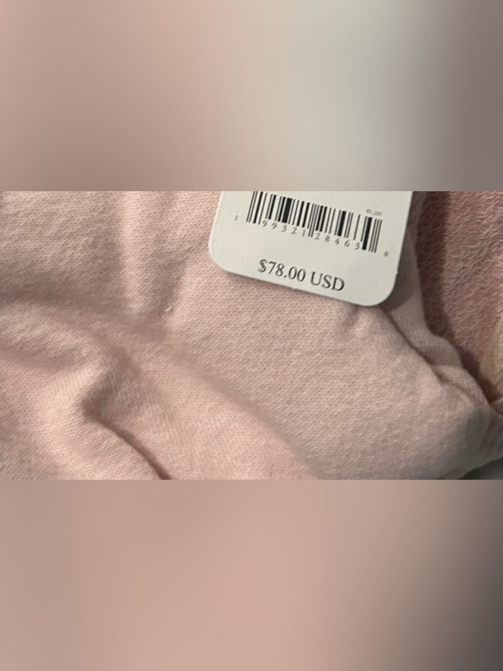 NWT FREE PEOPLE WE THE FREE VENICE V NECK SWEATSHIRT LILAC BLOOM - Picture 4 of 5